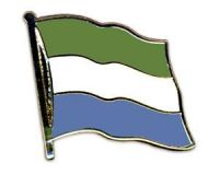 Sierra Leone Flaggenpin ca. 20 mm