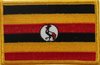 Uganda  Flaggenaufnäher