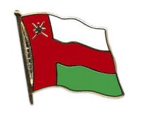 Oman  Flaggenpin ca. 20 mm
