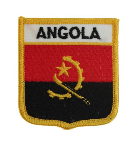 Angola Wappenaufnäher