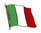 Italien Flaggenpin ca. 20 mm