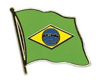 Brasilien  Flaggenpin ca. 20 mm
