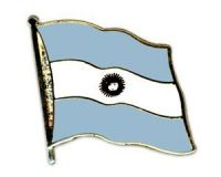 Argentinien  Flaggenpin ca. 20 mm