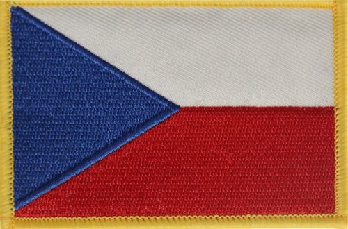 Tschechische Republik Flaggenaufnäher