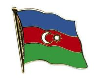 Aserbaidschan  Flaggenpin ca. 20 mm