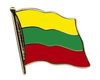 Litauen Flaggenpin ca. 20 mm