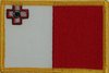 Malta  Flaggenaufnäher