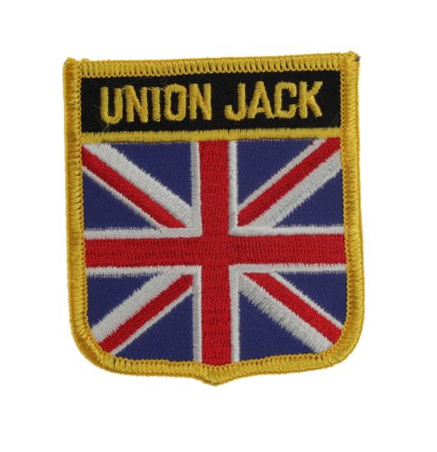 Großbritannien Union Jack  Wappenaufnäher