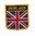 Großbritannien Union Jack Wappenaufnäher