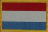 Luxemburg Flaggenaufnäher