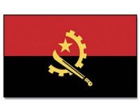 Angola Stockflagge 30*45 cm