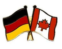 Deutschland - Kanada  Freundschaftspin