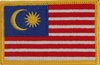 Malaysia  Flaggenaufnäher