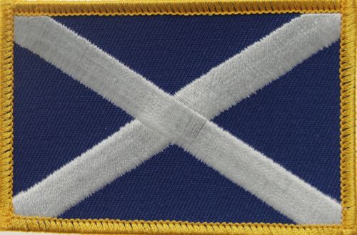 Schottland Flaggenaufnäher