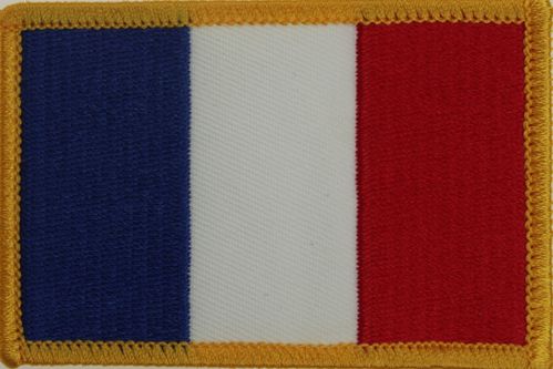 Frankreich Flaggenaufnäher