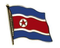 Nordkorea  Flaggenpin ca. 20 mm