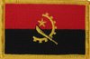 Angola  Flaggenaufnäher