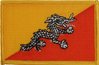 Bhutan Flaggenaufnäher
