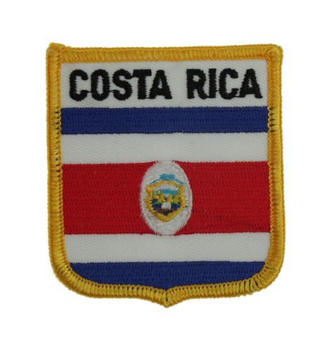 Costa Rica  Wappenaufnäher
