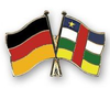 Deutschland - Zentralafrikanische Rep  Freundschaftspin