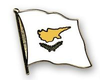 Zypern  Flaggenpin ca. 20 mm