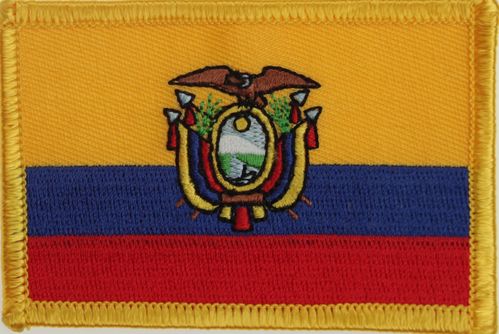 Ecuador Flaggenaufnäher