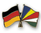 Deutschland - Seychellen  Freundschaftspin ca. 22 mm
