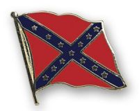 Südstaaten Flaggenpin ca. 20 mm