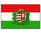 Ungarn mit Wappen Stockflagge 30*45 cm