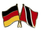 Deutschland - Trinidat und Tobago  Freundschaftspin ca. 22 mm
