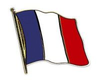 Frankreich Flaggenpin ca. 20 mm