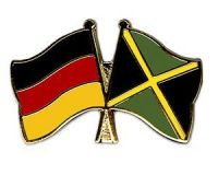 Deutschland - Jamaika  Freundschaftspin