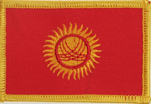Kirgisistan Flaggenaufnäher
