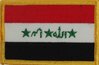 Irak  Flaggenaufnäher