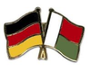 Deutschland - Madagaskar  Freundschaftspin ca. 22 mm