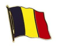 Belgien  Flaggenpin ca. 20 mm