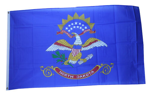 North Dakota  Flagge 90*150 cm