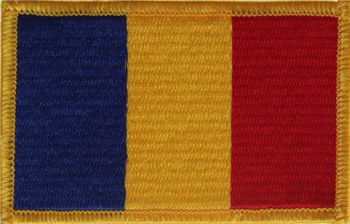 Rumänien Flaggenaufnäher