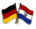 Deutschland - Paraguay  Freundschaftspin ca. 22 mm