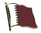 Katar Flaggenpin ca. 20 mm