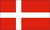 Dänemark Stockflagge 30*45 cm