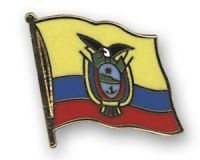 Ecuador  Flaggenpin ca. 20 mm