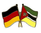 Deutschland - Mosambik  Freundschaftspin ca. 22 mm