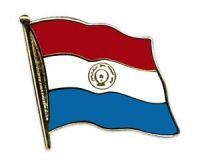 Paraguay  Flaggenpin ca. 20 mm