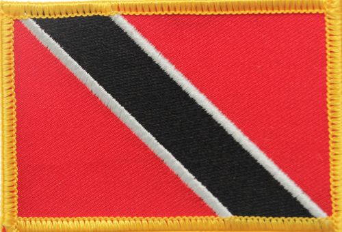Trinidad und Tobaga  Flaggenaufnäher