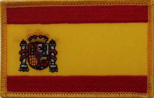 Spanien Flaggenaufnäher