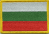 Bulgarien Flaggenaufnäher