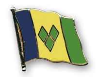St.Vincent und die Grenadinen  Flaggenpin ca. 20 mm