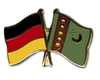 Deutschland - Turkmenistan  Freundschaftspin ca. 22 mm