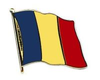 Rumänien  Flaggenpin ca. 20 mm